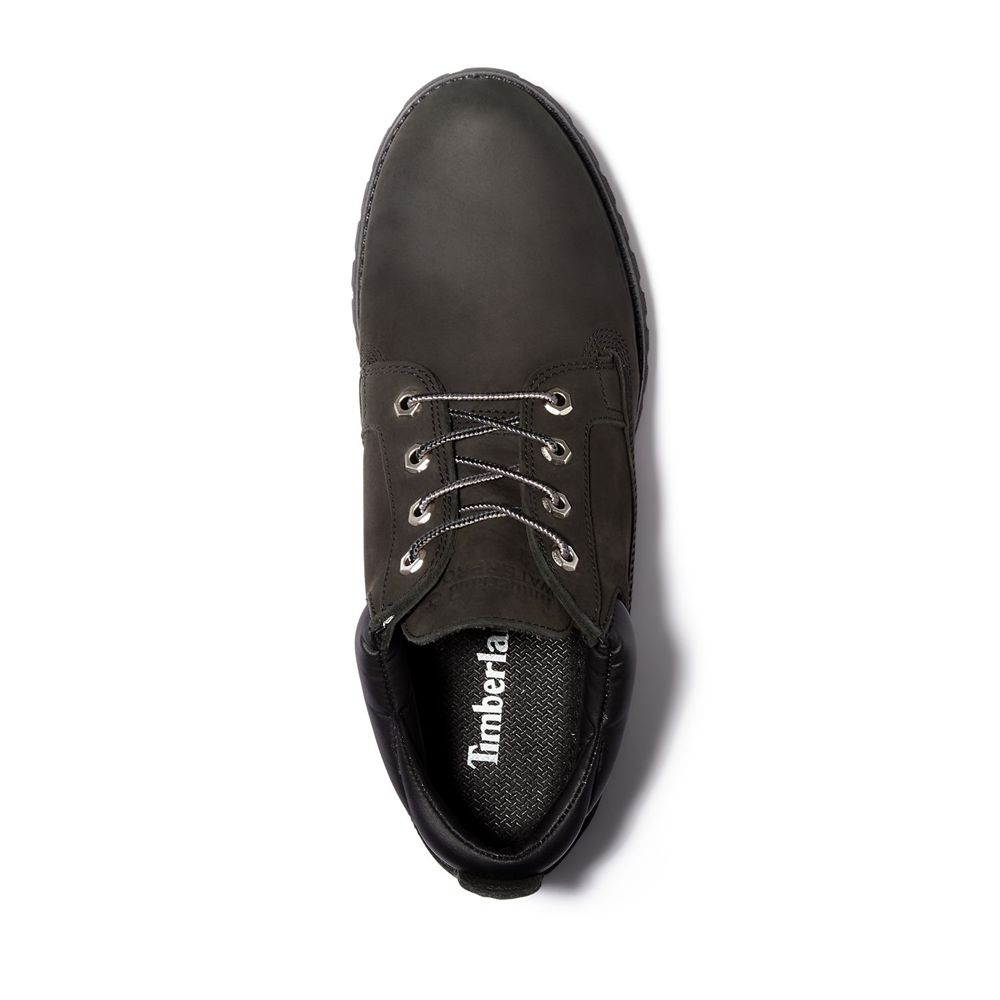 Timberland Μποτες Χιονιού Ανδρικα Μαυρα - Classic Oxford Waterproof - Greece 9861452-DE